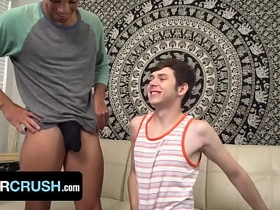 饥渴的焦糖肤色猛男Amone Bane内射无聊的继弟Dakota Lovell - BrotherCrush gay japan student porn