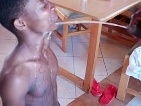 非洲黑人同志无套内射兼放尿 porn gay asia handsome