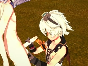 原神BL-班尼特被雷泽手淫后入-日本动漫游戏基佬黄片 gay korean solo porn