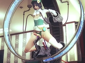 原神耽美 - 温迪硬核性爱伪娘 - 娘娘腔变装日本亚洲漫画动漫游戏色情男同 porn gay hot teen