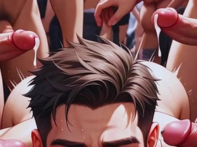 动漫hentai白嫩伪娘群交肌肉男免费视频 korean white gay porn