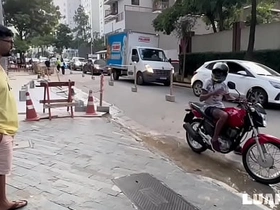 外卖送到马科斯住处 被迫上楼吃巴西头号骚零的吹箫 chinese gay porn hot