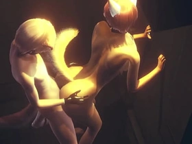 兽人耽美 - 狐狸给男孩打飞机然后在巷子里靠墙干他 - 动漫漫画亚洲日本游戏色情同性 hot gay cute porn