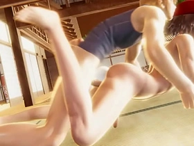 宠物小精灵男同 - 小智在榻榻米上被肏 - 亚洲日本动漫色情男同 malaysia gay porn video