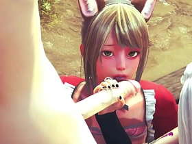 妖媚伪娘 - 三人行伪娘猛干 - 人妖变装日本亚洲漫画动漫游戏基佬片 korean gay porn star