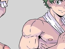 出久巨根成长动画1027 从小鸡巴变成大肉棒 hot passionate gay porn