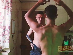 FleshPotFilms: 骚sub Pierre Rubberax舔肛伺候Dom Martin的大屌 gay hot underwear porn