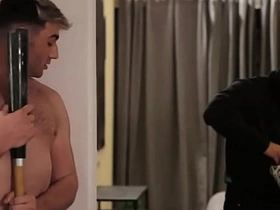 MEN - Michael Boston的男人不肯操他 于是Nate Grimes用大屌填满他两个洞 gay porn bdsm chinese